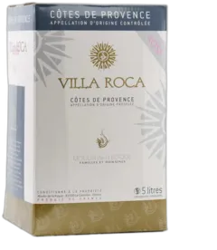 illustration du vin Villa Roca Moulin de la Roque Vin Côte de Provence Aoc en Bib