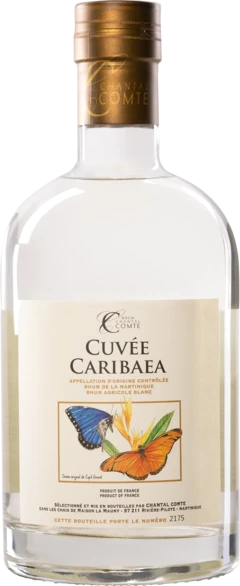 photo Chantal Comte Rhum Agricole de Martinique “Cuvée Caribaea“ Blanc 50° Giftbox