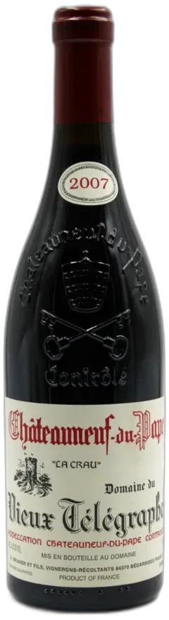 photo du vin Châteauneuf-du-Pape Télégramme Vignobles Brunier