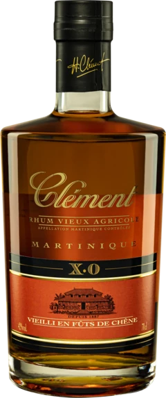 photo Clément Rhum Vieux Agricole de Martinique “xo“ Brun 42°