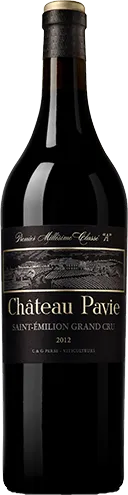 vue du vin Château Pavie