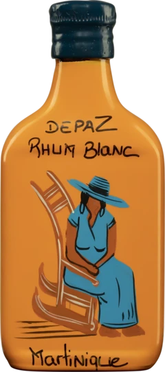 photo Depaz Rhum Blanc Agricole de Martinique “Tatanka Rocking Chair Orange“ Blanc 50°