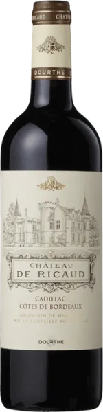 illustration du vin Château de Ricaud Aoc Cadillac Côtes de Bordeaux Vin