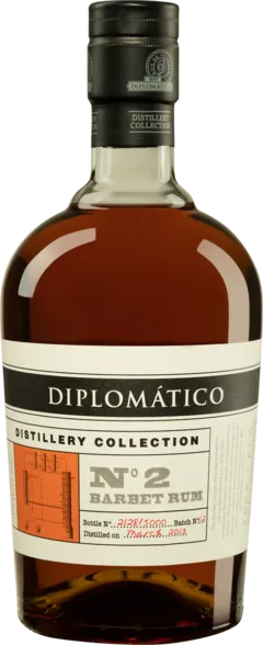 photo du vin Diplomatico Molasses Venezuelian Rhum "Collection n°2 : Barbet" Brun Giftbox