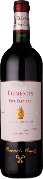 photo du vin Clémentin de Pape Clément