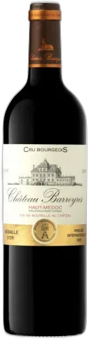 aperçu du vin Château Barreyres