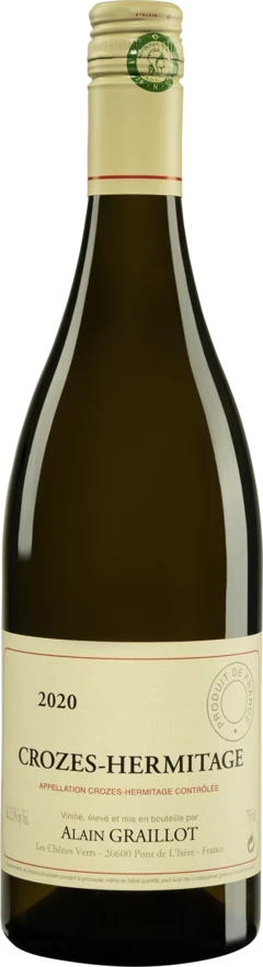 photo Domaine Alain Graillot Crozes Hermitage Blanc 2020
