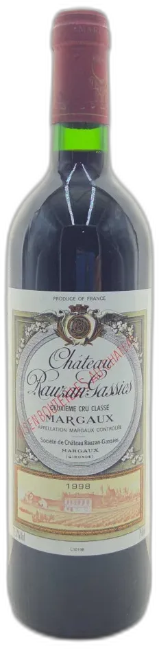 illustration du vin Château Rauzan-Gassies