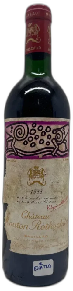 photo du vin Château Mouton Rothschild Tlb Etla