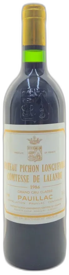 aperçu du vin Château Pichon Longueville Comtesse de Lalande