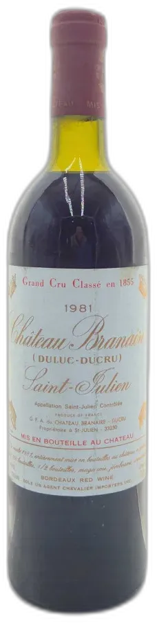 photo du vin Château Branaire Ducru Tlb