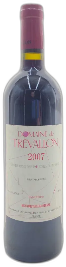 image du vin Trévallon Domaine de Trévallon