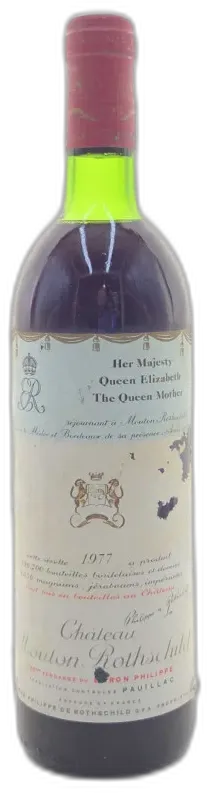 photo du vin Château Mouton Rothschild
