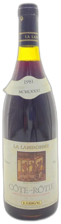 illustration du vin la Landonne Guigal