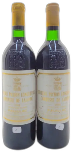 photo du vin Château Pichon Longueville Comtesse de Lalande 1988