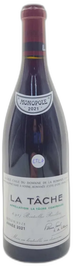 image du vin la Tache Etla Domaine de la Romanée-Conti 2021