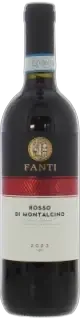 vue du vin Rosso di Montalcino Tenuta Fanti