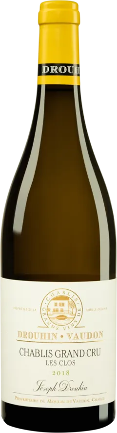 aperçu du vin Domaine Drouhin Vaudon Chablis Grand Cru "les Clos" Blanc 2018