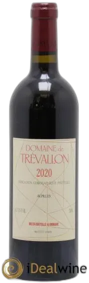 photo du vin Alpilles Trévallon Eloi Dürrbach