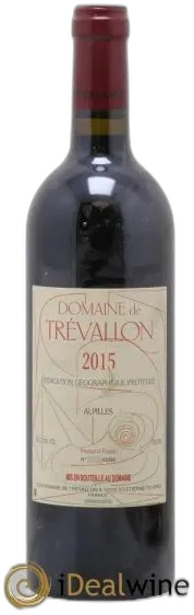 photo du vin Alpilles Trévallon Eloi Dürrbach