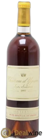 aperçu du vin Château D&Apos; Yquem 1er Cru Classé Supérieur