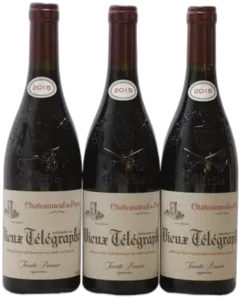 illustration du vin Châteauneuf-du-Pape Vieux Télégraphe Vignobles Brunier