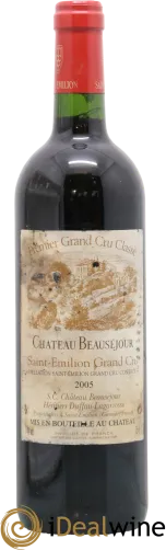 photos du vin Château Beauséjour 1er Grand Cru Classé B