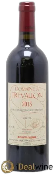 photo du vin Alpilles Trévallon Eloi Dürrbach