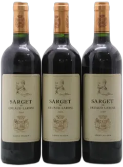 image du vin Sarget de Gruaud Larose Second Vin