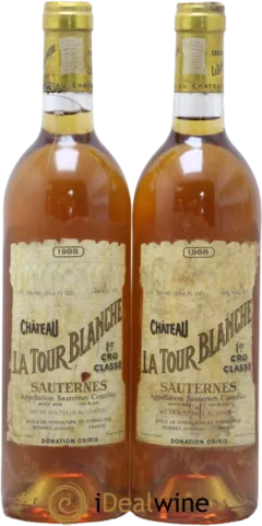 image du vin Château la Tour Blanche 1er Grand Cru Classé