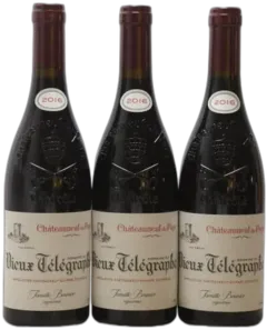 illustration du vin Châteauneuf-du-Pape Vieux Télégraphe Vignobles Brunier