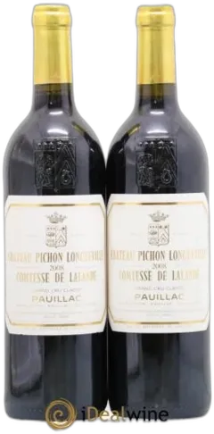 photo du vin Château Pichon Longueville Comtesse de Lalande 2ème Grand Cru Classé