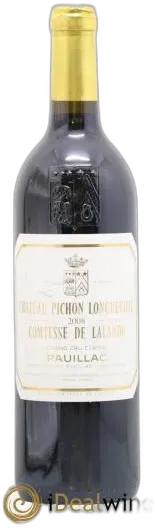photo du vin Château Pichon Longueville Comtesse de Lalande 2ème Grand Cru Classé