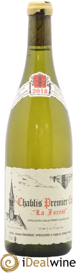 photo du vin Chablis 1er Cru la Forest Vincent Dauvissat