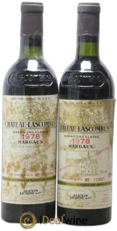 photo du vin Château Lascombes 2ème Grand Cru Classé