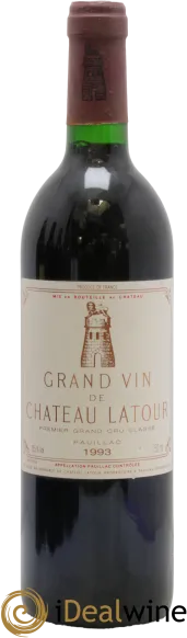 photo du vin Château Latour 1er Grand Cru Classé