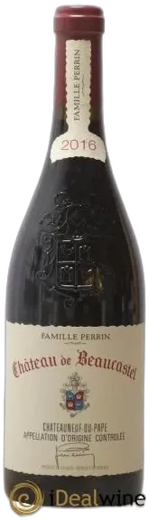 photo du vin Châteauneuf-du-Pape Château de Beaucastel Famille Perrin
