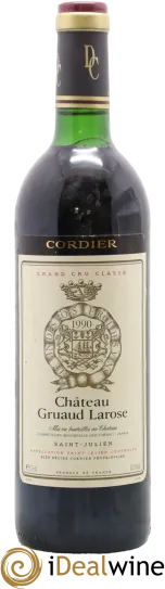 capture du vin Château Gruaud Larose 2ème Grand Cru Classé