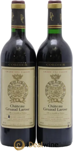 capture du vin Château Gruaud Larose 2ème Grand Cru Classé