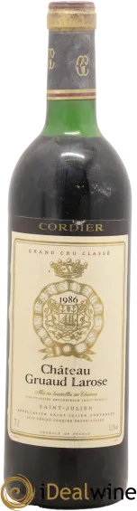 capture du vin Château Gruaud Larose 2ème Grand Cru Classé
