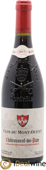 photo du vin Châteauneuf-du-Pape Clos du Mont-Olivet