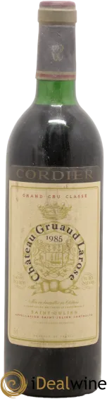 capture du vin Château Gruaud Larose 2ème Grand Cru Classé