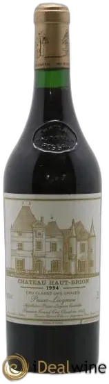 photo du vin Château Haut Brion 1er Grand Cru Classé