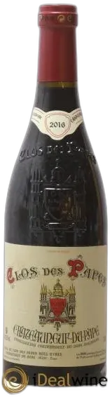 image du vin Châteauneuf-du-Pape Clos des Papes Paul Avril
