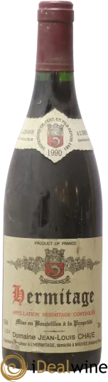 photos du vin Hermitage Jean-Louis Chave