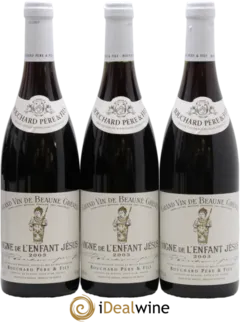 illustration du vin Beaune 1er Cru Grèves Vigne de L&Apos;Enfant Jésus Bouchard Père & Fils