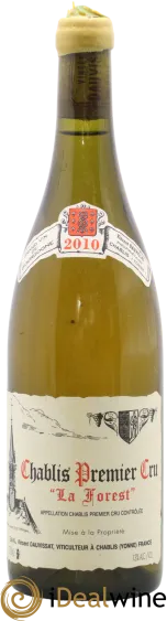 photo du vin Chablis 1er Cru la Forest Vincent Dauvissat