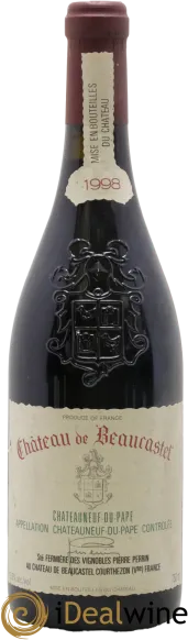 photo du vin Châteauneuf-du-Pape Château de Beaucastel Famille Perrin