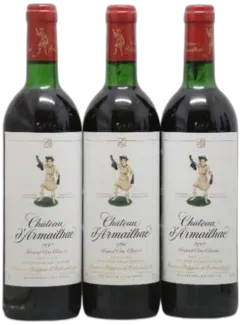 image du vin Château D&Apos; Armailhac Mouton Baron Philippe 5ème Grand Cru Classé