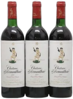 image du vin Château D&Apos; Armailhac Mouton Baron Philippe 5ème Grand Cru Classé